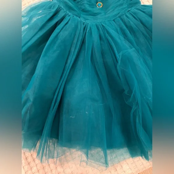 🛼 Y2K Betsey Johnson Aqua Blue Dress 🛼 - Picture 3 of 5
